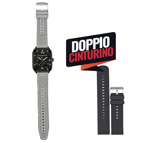 Smartwatch con Doppio Cinturino